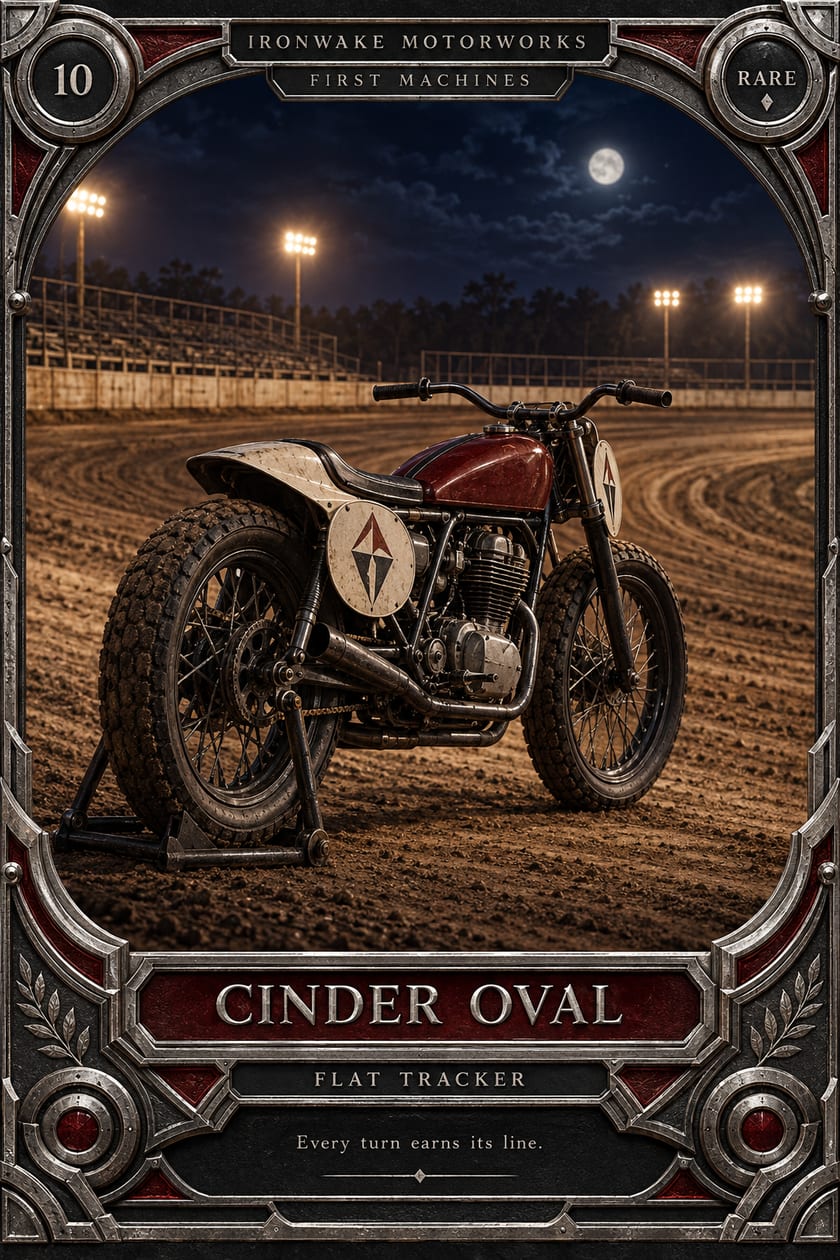 CINDER OVAL