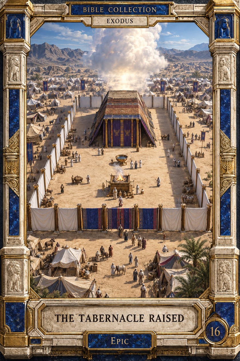 THE TABERNACLE RAISED